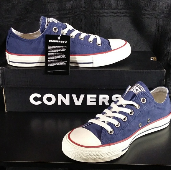 Converse Shoes - NIB! Converse Ox Midnight Navy/Garnet/Egret